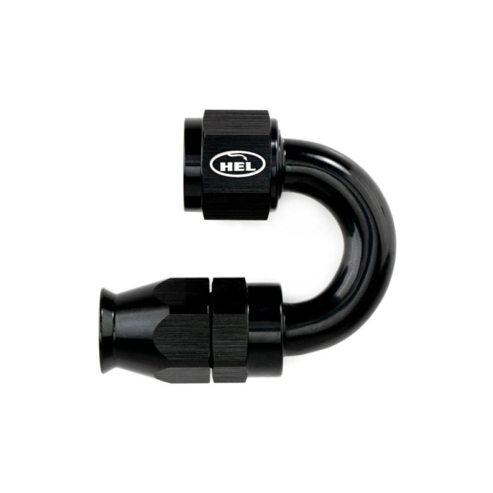 HEL AN8 180° PTFE-Schlauchverschraubung